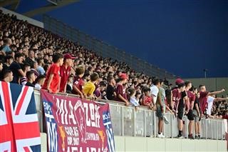 Τραγούδι και στήριξη μέχρι το τέλος από τον κόσμο της ΑΕΛ (ΒΙΝΤΕΟ)